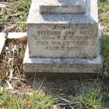 WALTON John 1912-1912