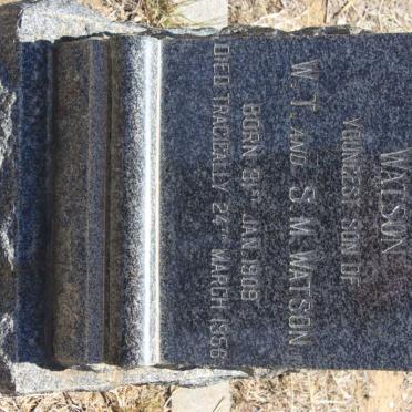 WATSON Ronald R.H. 1909-1956