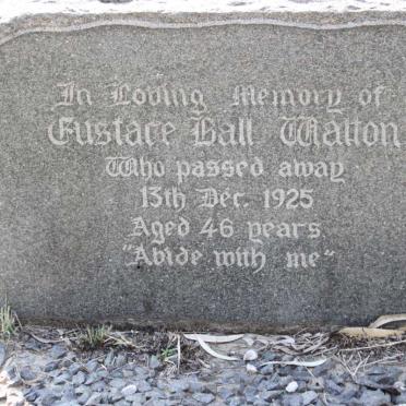 WALTON Eustace Ball -1925