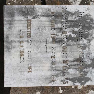 WILLIAMS Cornelius Hanbury -1914