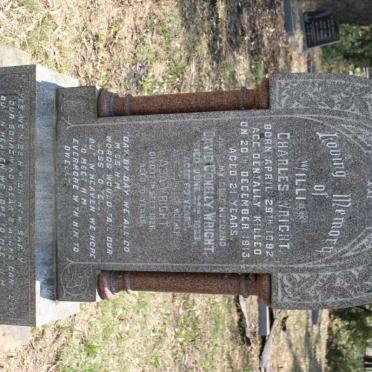 WRIGHT William Charles 1892-1913 :: WRIGHT David Conelly -1922 &amp; Ada -1926