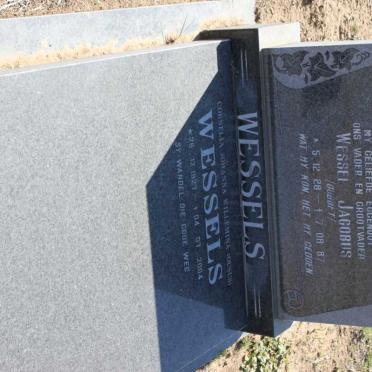 WESSELS Wessel Jacobus 1928-1987 &amp; Cornelia Johanna Wilhelmina 1927-2004
