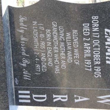 WARD Mary Emma 1905-1977