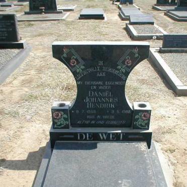 WET Daniel Johannes Hendrik, de 1959-1985