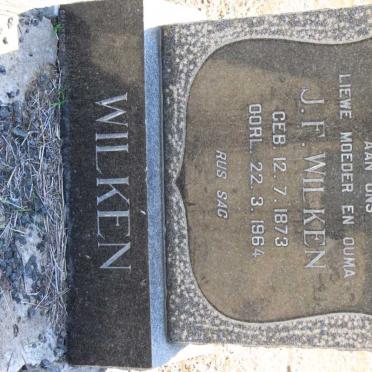 WILKEN J.F. 1873-1964