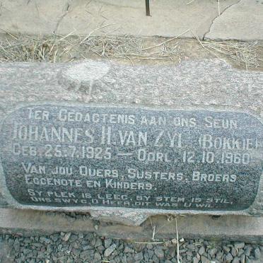 ZYL Johannes H., van 1925-1960