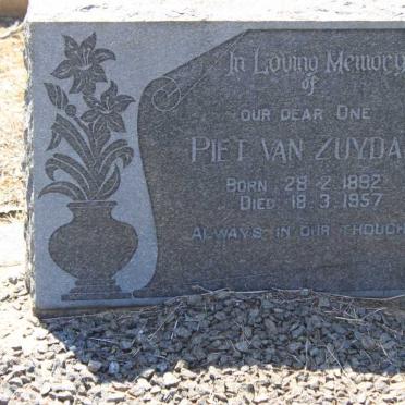 ZUYDAM Piet, van 1892-1957