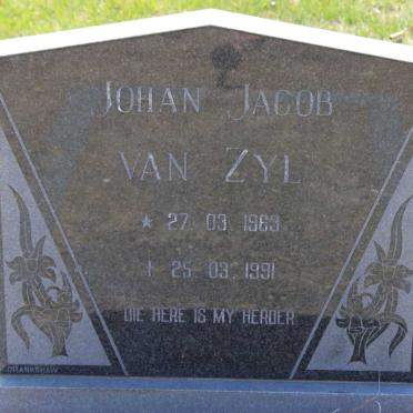 ZYL Johan Jacob, van 1963-1991