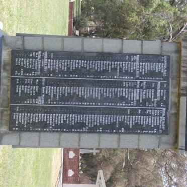 MEMORIAL TO BRITISH SOLDIERS 1899-1902