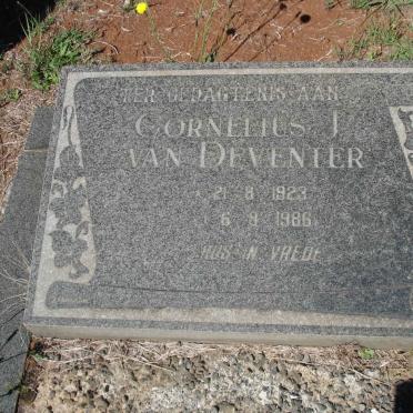 DEVENTER Cornelius J., van 1923-1986