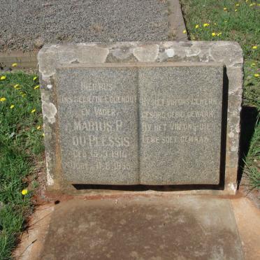 PLESSIS Marius P., du 1914-19?5