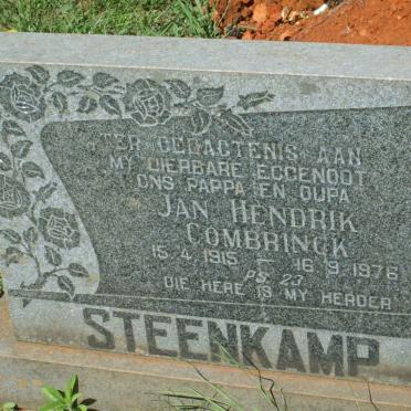 STEENKAMP Jan Hendrik Combrinck 1915-1976