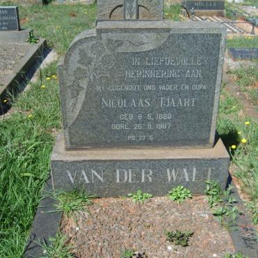 WALT Nicolaas Tjaart, van der 1888-1967