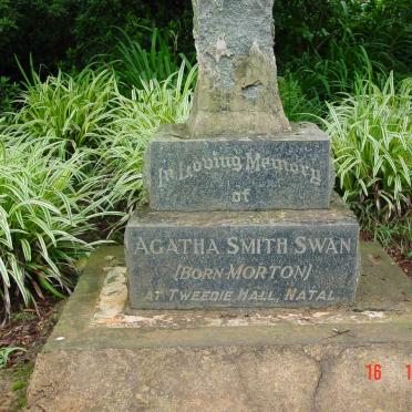 SWAN Agatha Smith nee MORTON 1875-1938