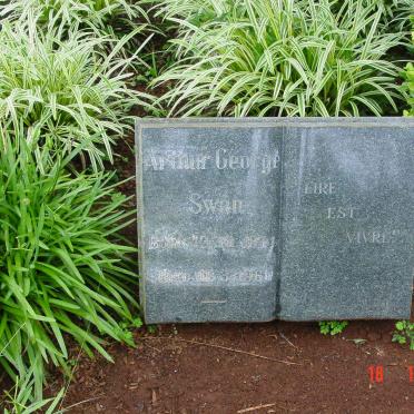 SWAN Arthur George 1874-1961