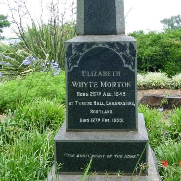 MORTON Elizabeth Whyte 1845-1933
