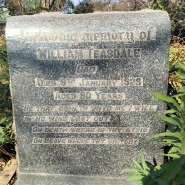 TEASDALE William -1929