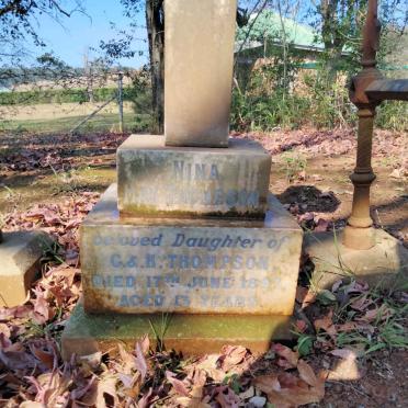 THOMPSON Nina May -1897