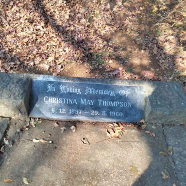 THOMPSON Christina May 1897-1960