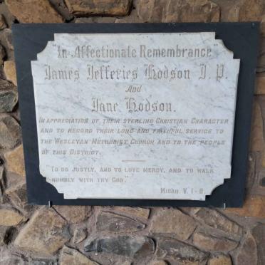 HODSON James Jefferies & Jane