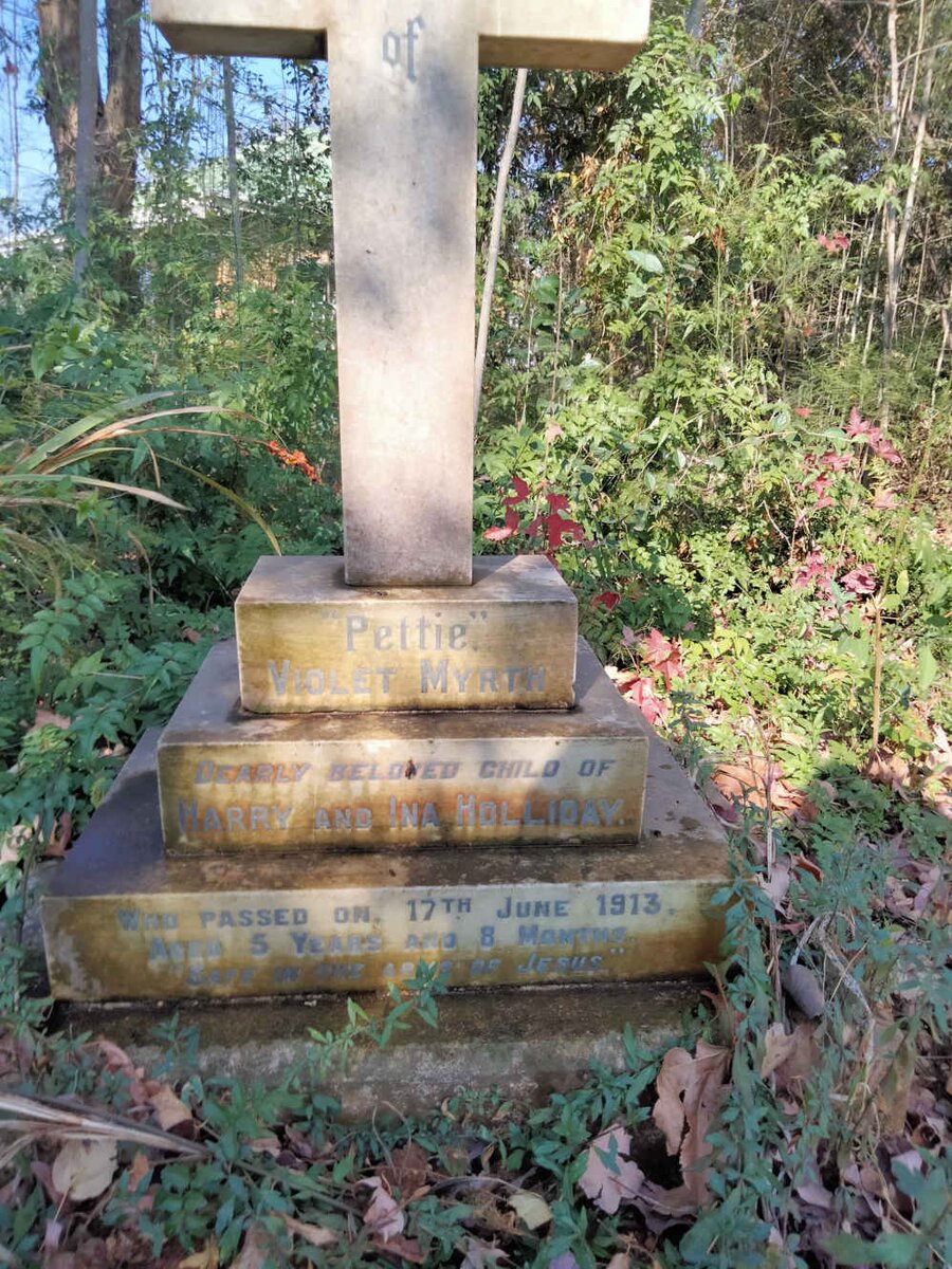 HOLLIDAY Violet Myrth -1913