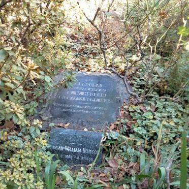 HODSON Edgar William 1866-1955 & Rebecca -1927