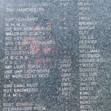 British soldiers buried at the Howick Military cemetery_5