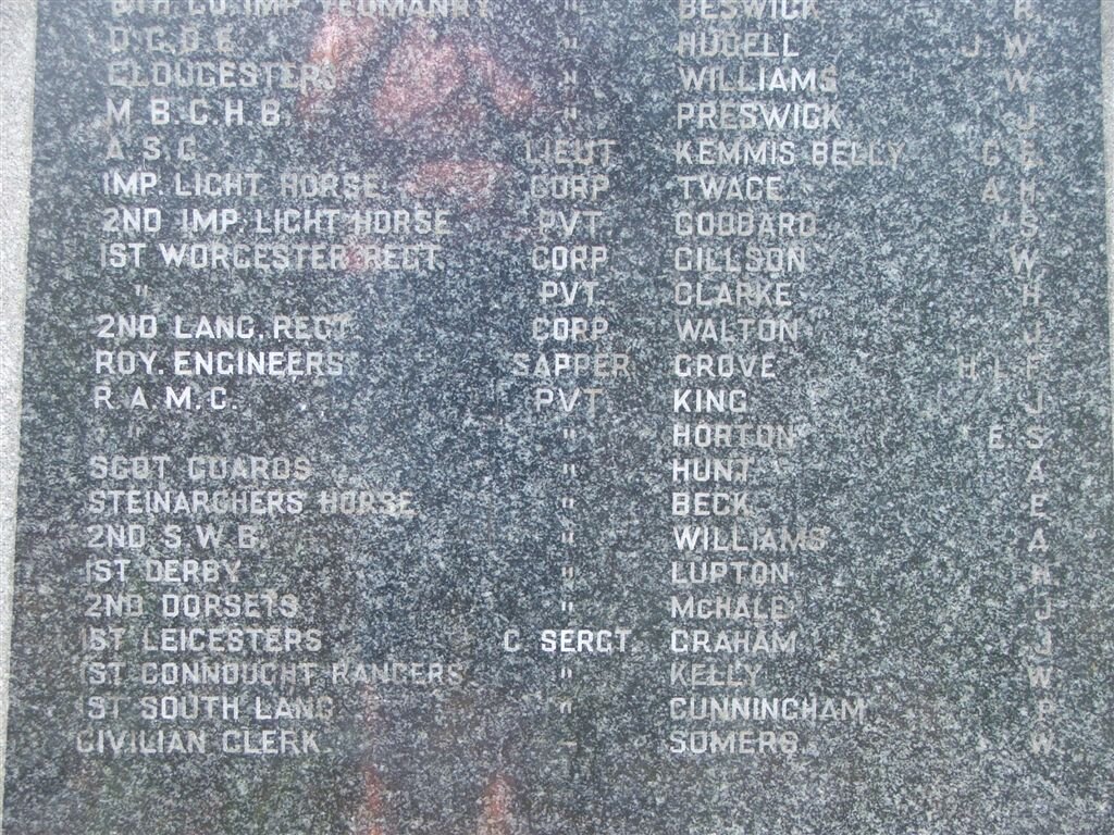 British soldiers buried at the Howick Military cemetery_6