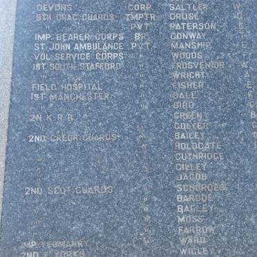 British soldiers buried at the Howick Military cemetery_3