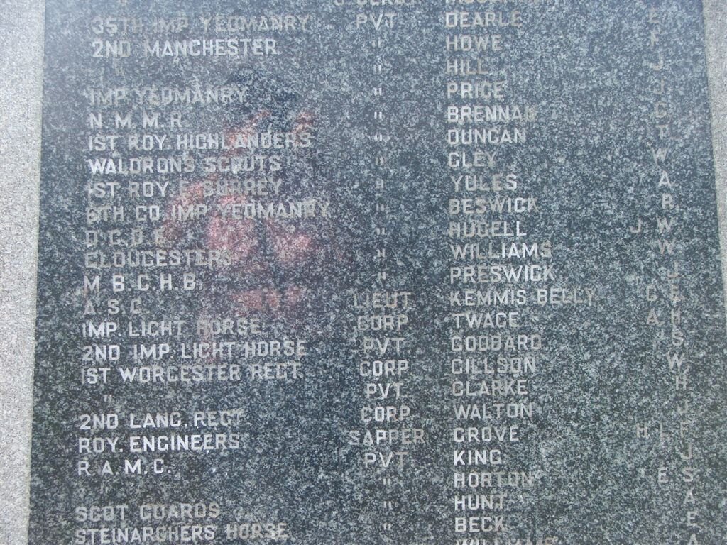 British soldiers buried at the Howick Military cemetery_5
