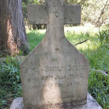 SPEIRS Fergus Stuart 1884-1906