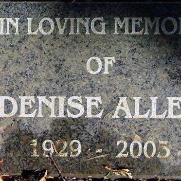 ALLEN Denise 1929-2005