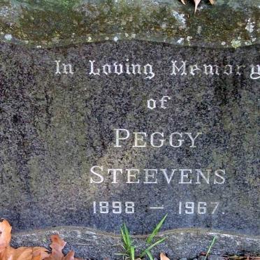 STEEVENS Peggy 1898-1967