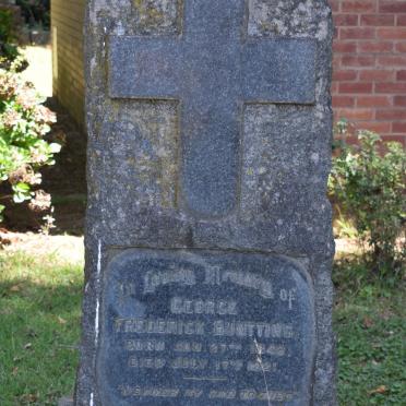 BUNTTING George Frederick 1848-1921