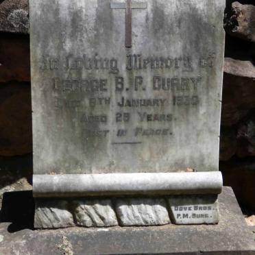 CURRY George B.P. -1930