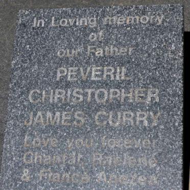 CURRY Peveril Christopher James 1947-2010