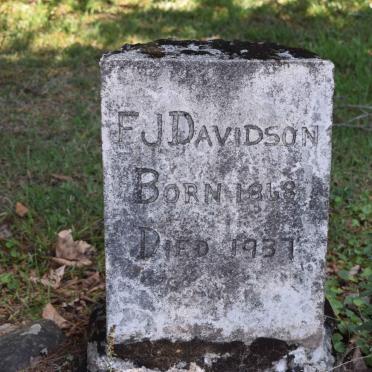 DAVIDSON F.J. 1868-1937