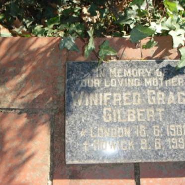 GILBERT Winifred Grace 1900-1991