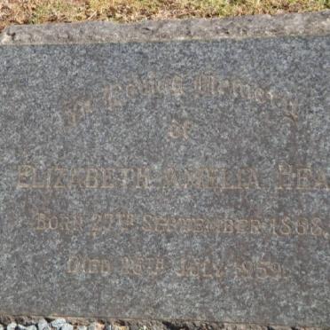 HEAD Elizabeth Amelia 1868-1959