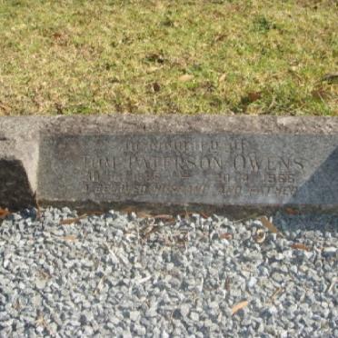 OWENS Tom, Paterson 1888-1966