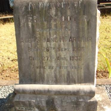 SHOOTER Mabel 1868-1932