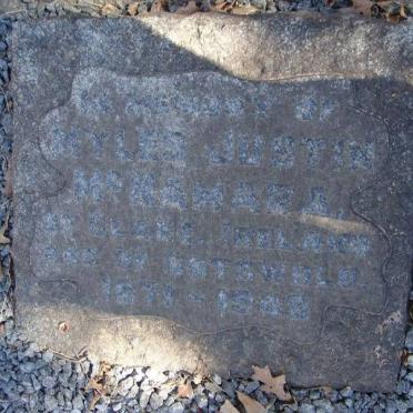 McKAMARA Myles Justin 1871-1948