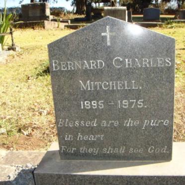MITCHELL Bernard Charles 1895-1975