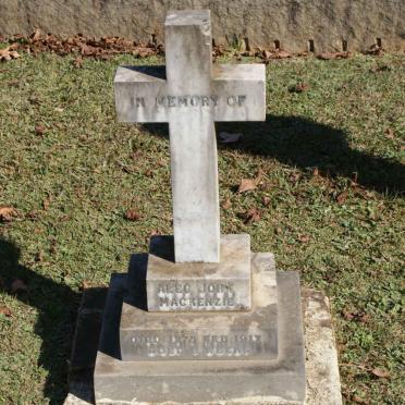 MACKENZIE Alec John -1917