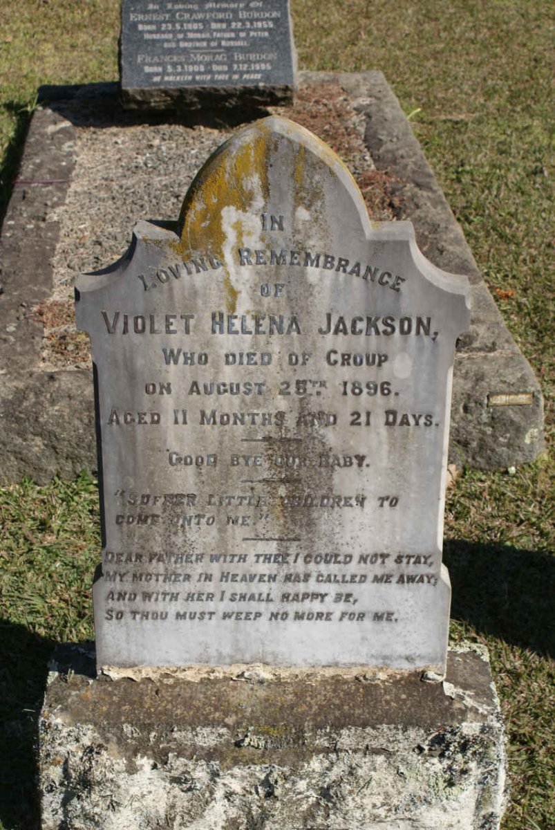 JACKSON Violet Helena -1896