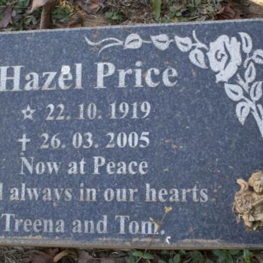 PRICE Hazel 1919-2005