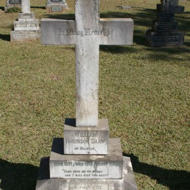 SHAW William Robinson 1821-1904 &amp; Lavinia -1855