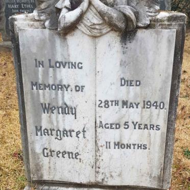 GREENE Wendy Margaret -1940 :: LOTZ Elizabeth 1944-2016