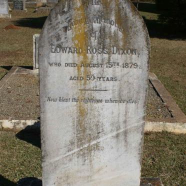 DIXON Edward Ross -1879