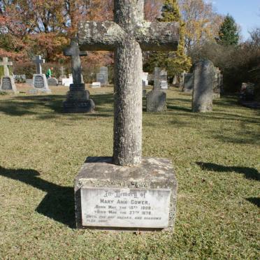 GOWER Mary Ann 1808-1878